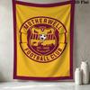 Motherwell FC Wall Tapestry Aesthetic Wall Hanging Printed Fabric Blanket Decorative Tapestries for Bedroom Living Room Home Decor