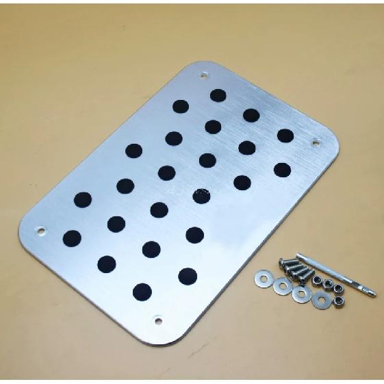 Эмблема автомобиля с логотипом, подставка для ног, коврик для ног, коврик для педали для SUZUKI, все модели VITARA ALTO JIMNY SWIFT SX4 S.CROSS Liana ENWAYS