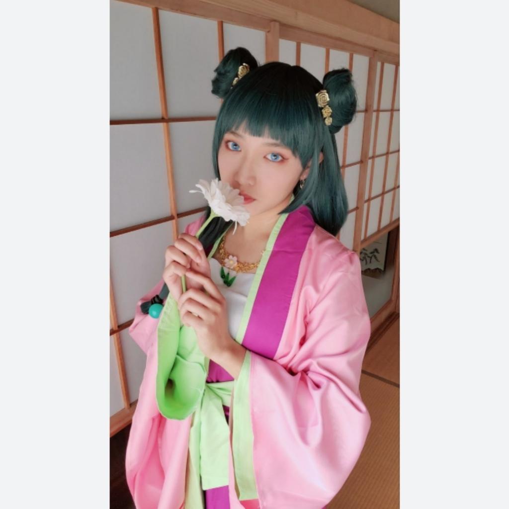 Аниме Кусурия Но Хиторигото Маомао Косплей Костюм Униформа Хэллоуин Вечеринка Аниме Ролевая Игра Наряд для Женщин