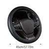 Силиконовый чехол на руль, универсальный нескользящий чехол на руль автомобиля, изысканное мастерство, автомобильный аксессуар для большинства