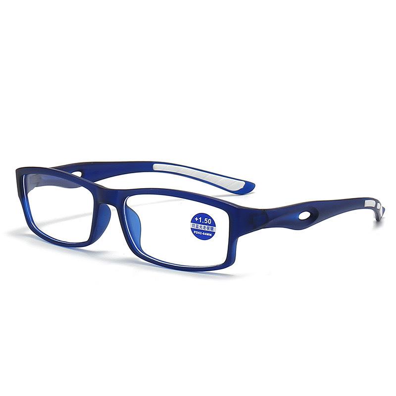 New silicone anti-skid reading glasses, middle-aged and elderly high definition anti-blue reading glasses, unisex reading glasses