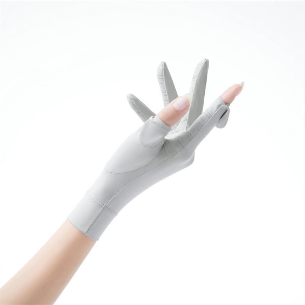Touch Screen Ice Silk Gloves Highly Elastic Driving Mittens New Riding Driving Gloves Unisex