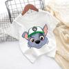 Cute Boys Girls Casuals Tops Summer Birthday Clothing Gift Hots Kids Tshirts Kawaii Cartoon Character Printed Shirts