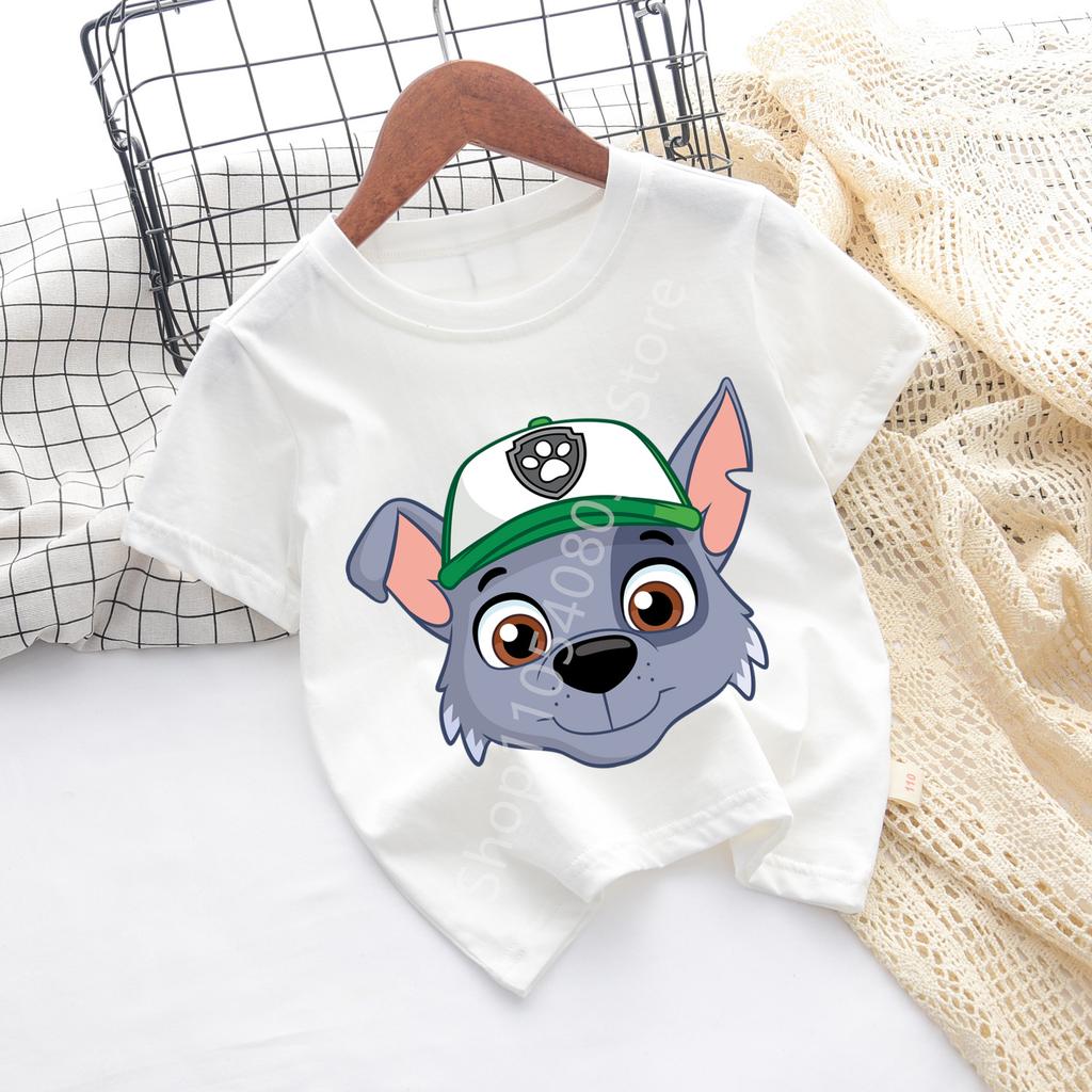 Cute Boys Girls Casuals Tops Summer Birthday Clothing Gift Hots Kids Tshirts Kawaii Cartoon Character Printed Shirts