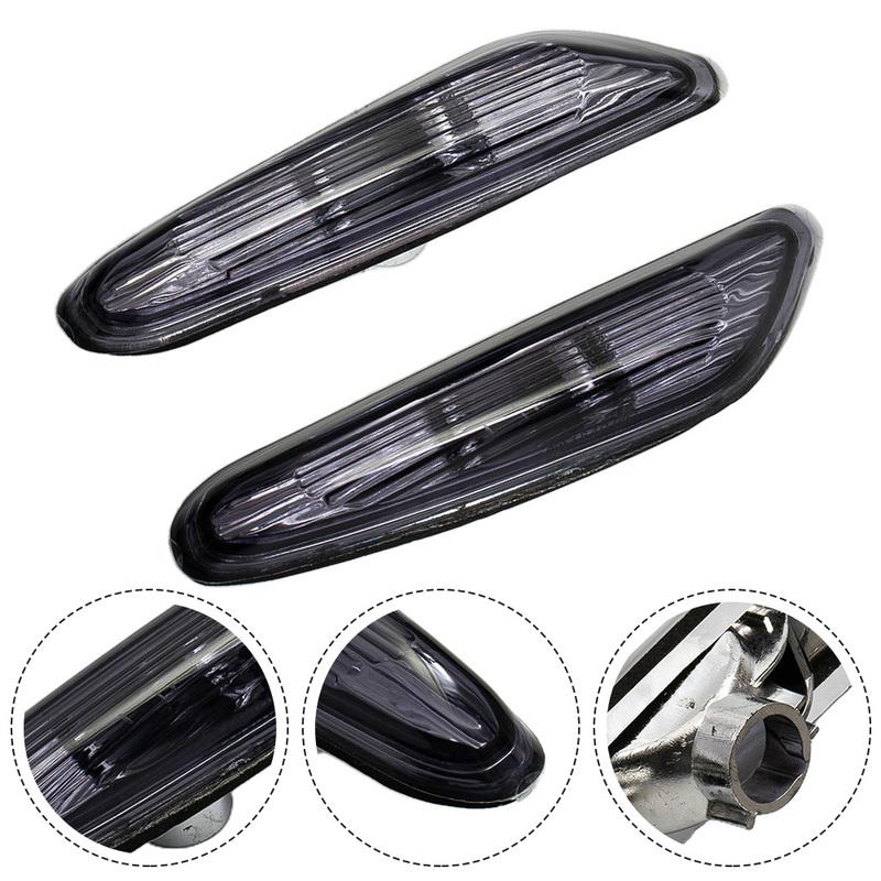 1Pair Of New Side Marker Light Turn Indicator Lamp For BMW E46 E60 E61 E83 Front /left/right No Bulbs Brand New