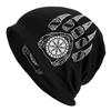 Bonnet Hats Helm Awe Berserker Unisex Winter Warm Beanie Caps Viking Skullies Ski Hat Soft Head Cover