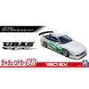 Aoshima Bunka Kyozai 1/24 Серия Тюнингованные автомобили №98 Nissan URAS RPS13 180SX '96 Версия 2 Пластиковая модель автомобиля