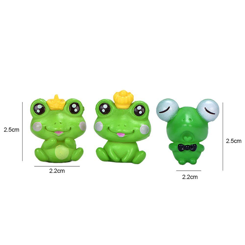 Figures Decor Dollhouse Accessories Fairy Miniature Frogs Micro Landscape Mini Statue Frog Ornament