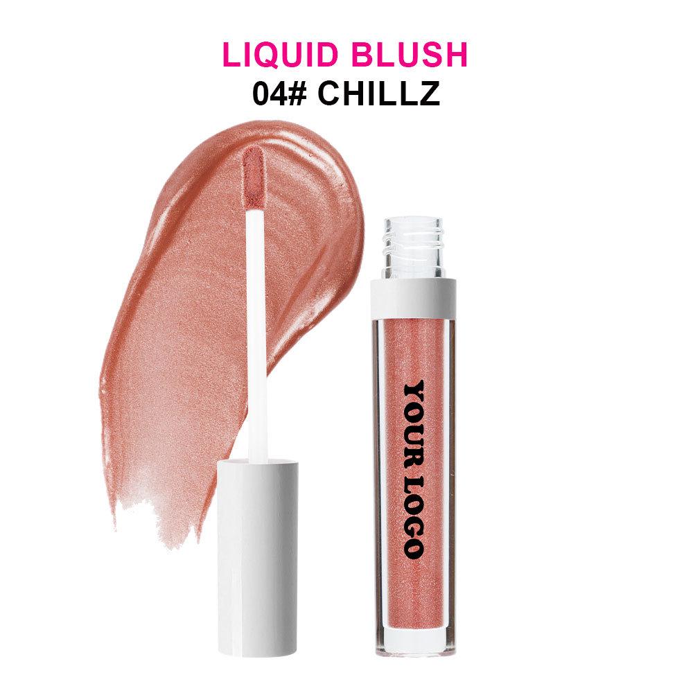 Стойкие водостойкие жидкие румяна: Матовый и мерцающий, Не выцветающий, Пигментированный