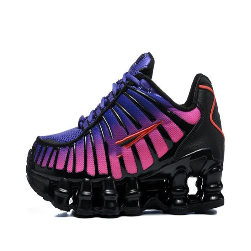 Shox TL13 Ретро Авангардные Противоскользящие Амортизирующие Беговые Кроссовки для Мужчин и Женщин