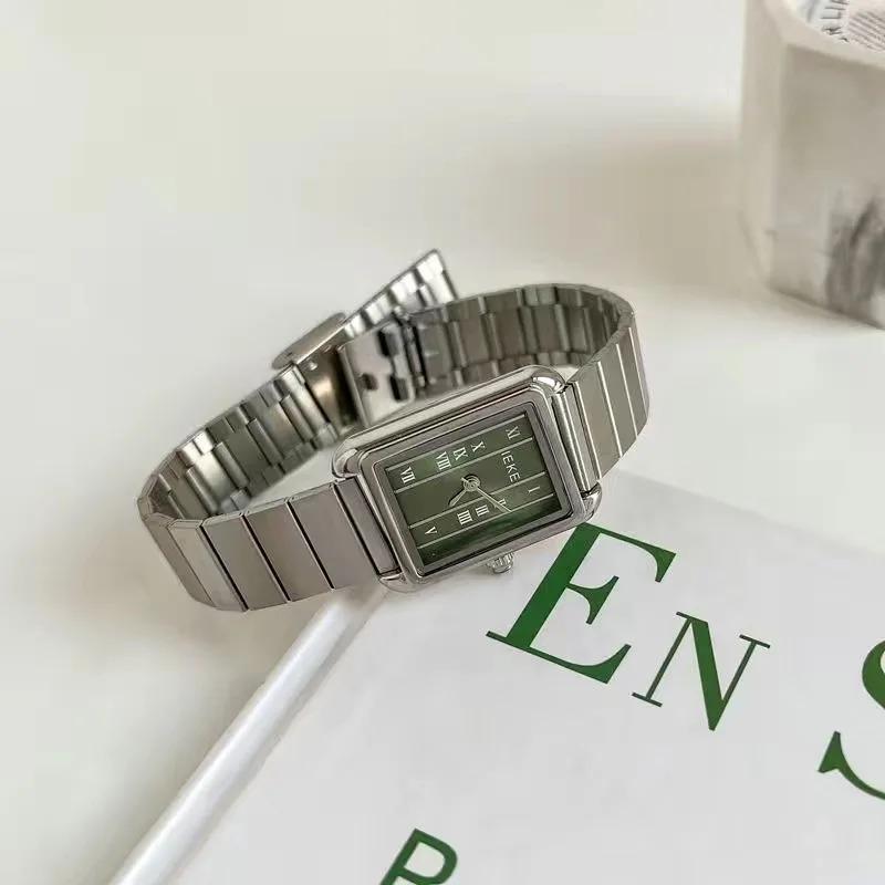 Женские кварцевые часы, роскошные овальные часы в форме тонна, винтажные римские цифры, золото, серебро, сталь, Orologio Reloj, женские наручные часы