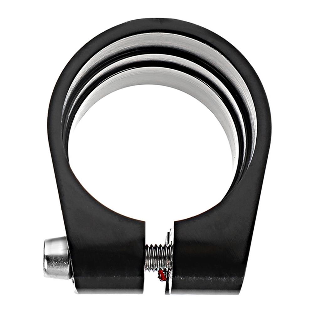 Reliable Double Layer Bike Seat Post Clamp 31.8mm/34.9mm Quick Release Seatpost Collar Cycling Accessory Easy To Use