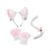 Cat Ear Tail and Paw Animals Ears Long for Adults Children Stage Performance