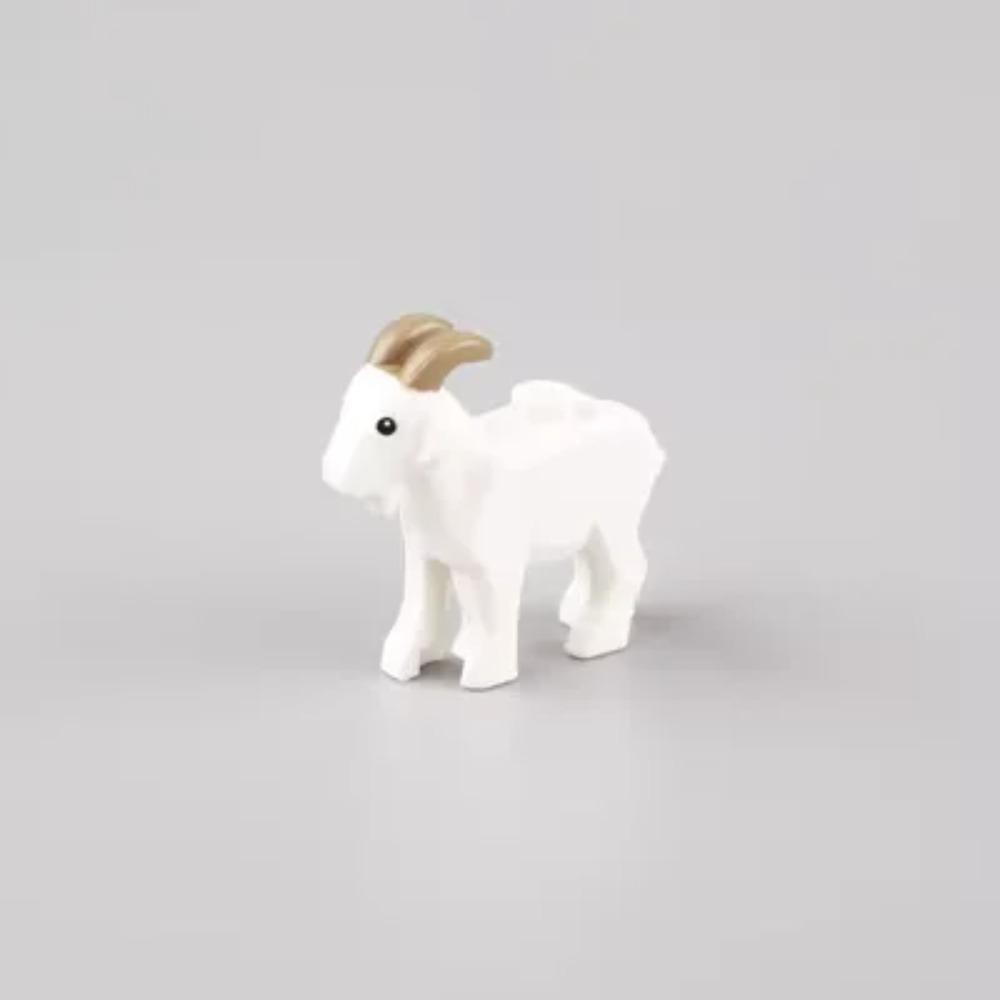 Животные Строительные Блоки Город Маленькие Большие Украшения Панда Собака Овца Свинья Корова Зоопарк Олень Монстр Крокодил Тигр Волк Орел Подарок Мальчику Игрушка