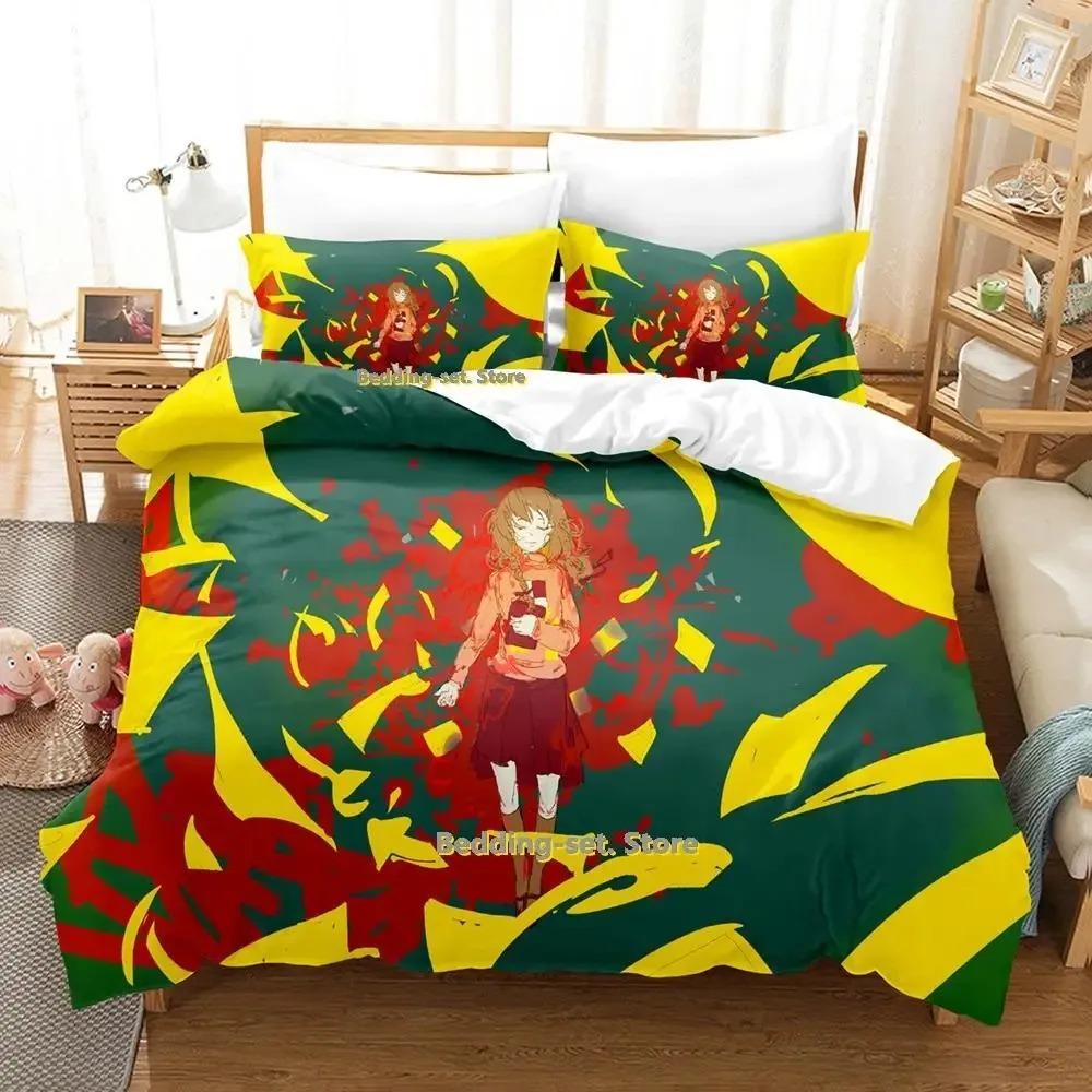 Новый комплект постельного белья Yume Nikki Single Twin Full Queen King Size Bed Set Adult Kid Bedroom Duvetcover Sets Anime Parure de lit Bed