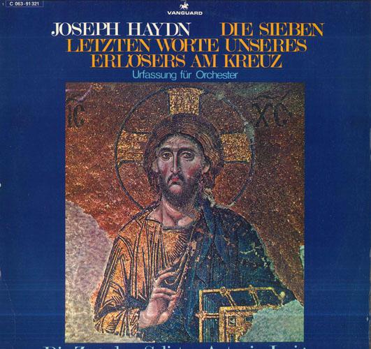 Виниловая пластинка HAYDN I SOLISTI DI ZAGREB CONDUC Семь последних слов Христа на Кресте C 1C06391321 VANGUARD Германия Классика Б/у
