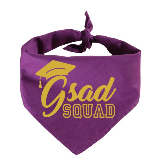 Полотенце для слюны домашних животных, треугольный регулируемый принт, большая бандана премиум-класса для выпускного питомца для всех