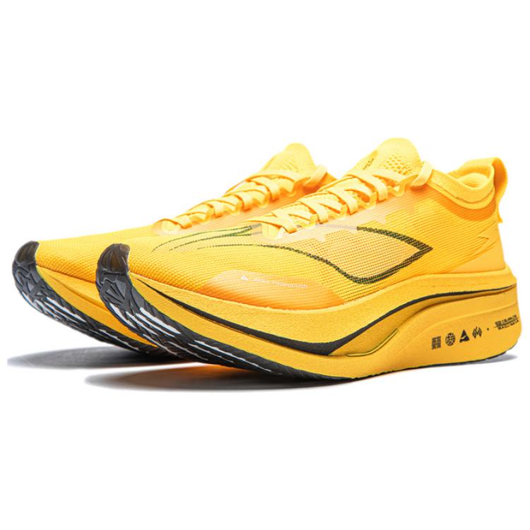 Кроссовки для бега Li Ning Feidian 4 Elite Carbon Plate унисекс желтые ARMU007-20