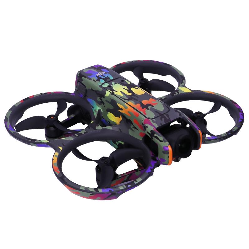 Красочные наклейки для очков DJI Avata 2 Goggles 3 наклейки Очки полной защиты ПВХ наклейки для аксессуаров для дронов DJI Avata 2