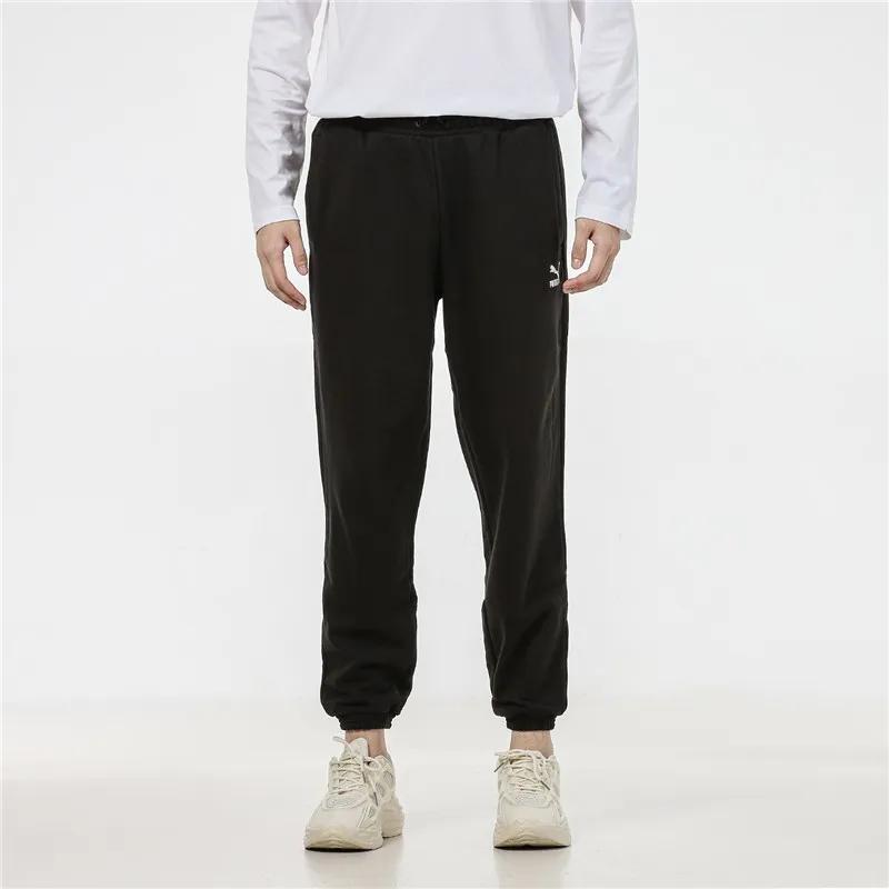 PUMA Sports Pants Men's Black Moderate (Unisex) Sports Pants 533118 01