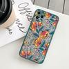 Чехол для телефона с цветочным рисунком для iphone 16 11 12 13 14 15 Pro Max для iphone X XS MAX XR 7 8 Plus Задняя противоударная крышка Funda Shell