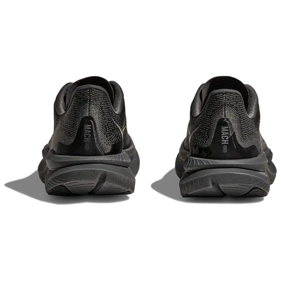 HOKA One One Mach 6 Minimalist Comfortable Non-Slip Low-Top Training Racing Running Shoes Women Sneaker Black 1147810-BBLC