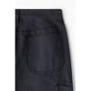 H M Baggy Fit Cargo Pants Black