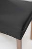 Seat Cover For Chair Seat Smooth Elastic Black