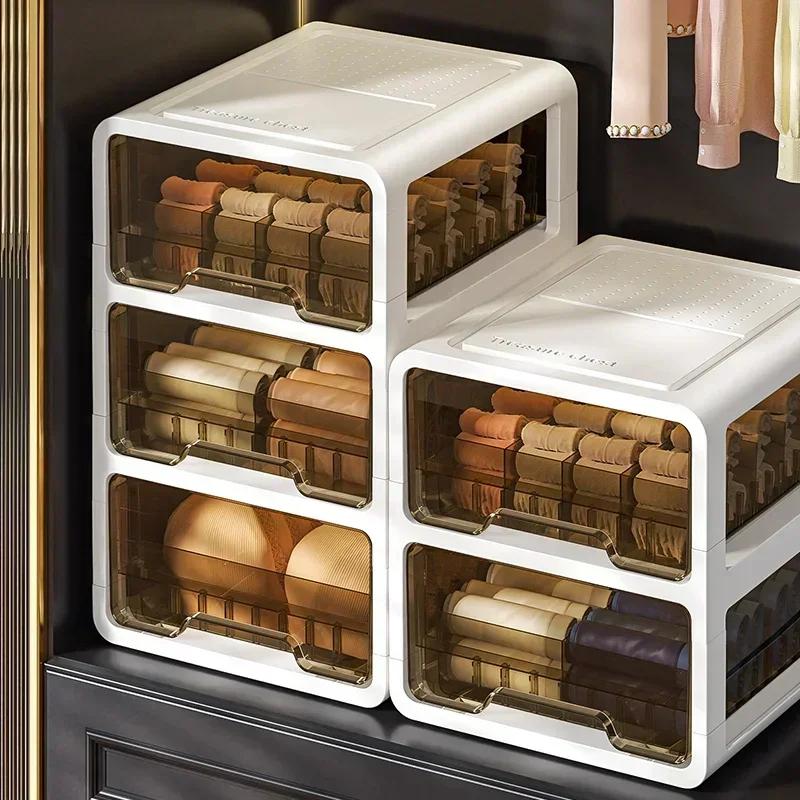 Ящик для хранения нижнего белья Шкафы Гардеробная Кухня Ящик для одежды Органайзеры Ящик для носков Одежда в шкафу
