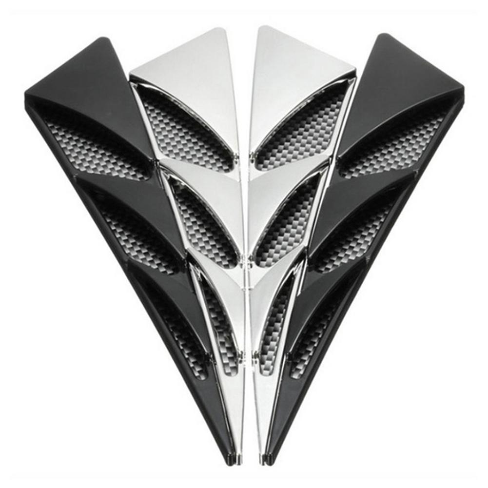 Автомобиль Авто Боковой Воздуховыпуск Впуск Воздуха Наклейка Капот Декоративные аксессуары для стайлинга автомобиля