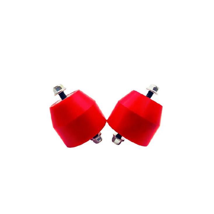 For BMW E36 E46 Compact Z3 Z4 Inline 6CYL RED Polyurethane Engine and Transmission Bracket Bushings 2-piece and 4-piece Set