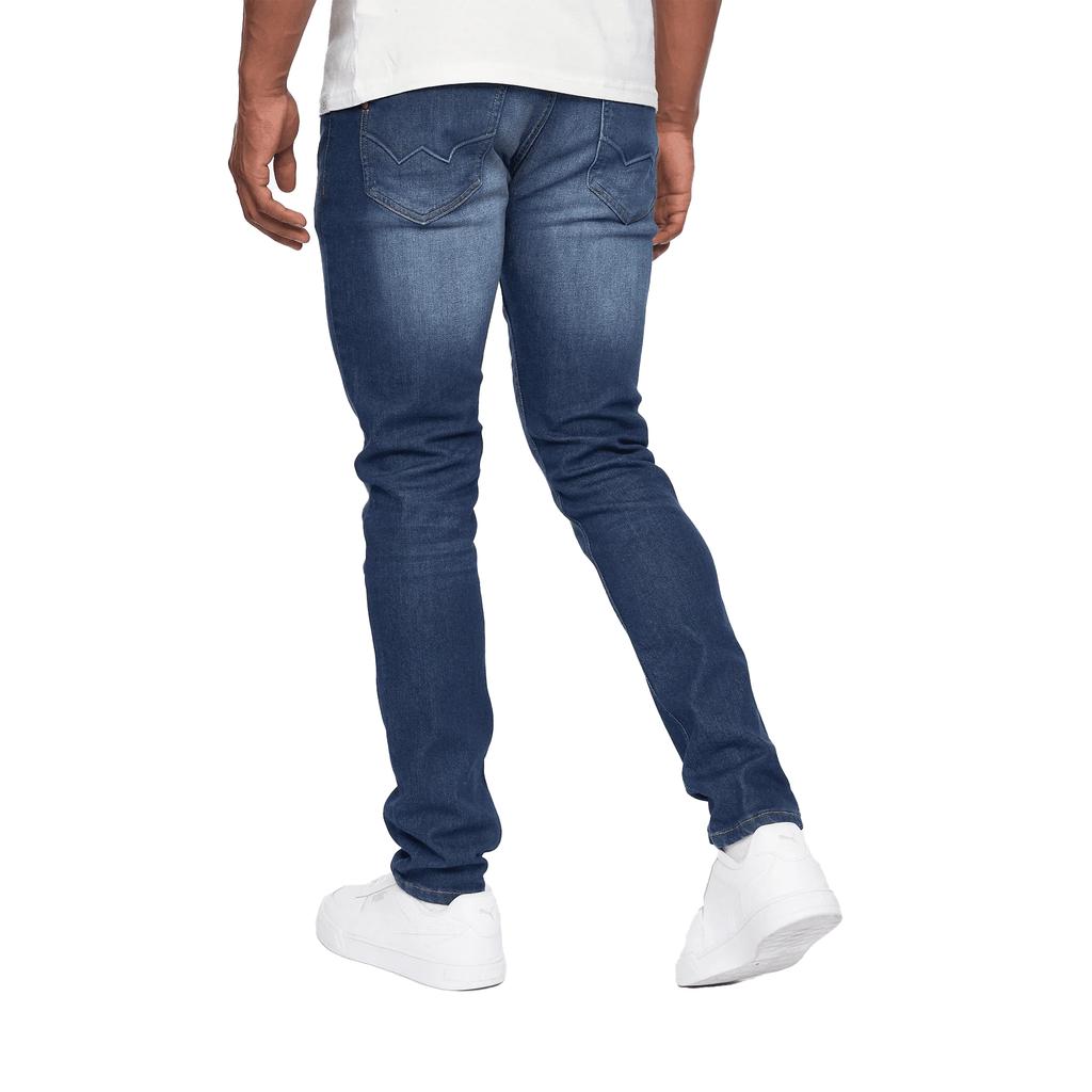 Duck And Cover Mens Overburg Tapered Jeans