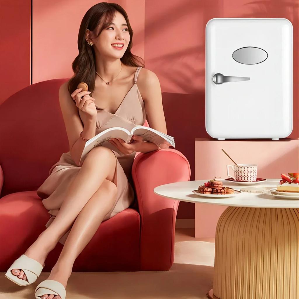4л Многофункциональный Холодильник Автомобильный Домашний Мини Портативный Морозильник Косметика Маски Напитки Общежитие Свежесть Холодильник