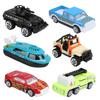 1:64 Alloy Car Toy Simulation Fire Fighting Truck Vehicle Model Children Kid Car Toy6pcs / Set