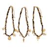 Ingemark 3Pcs/Set Creative Vintage Starfish Conch Fish Imitation Pearl Pendant Necklace Women 2026 Summer Beach Party Jewelry