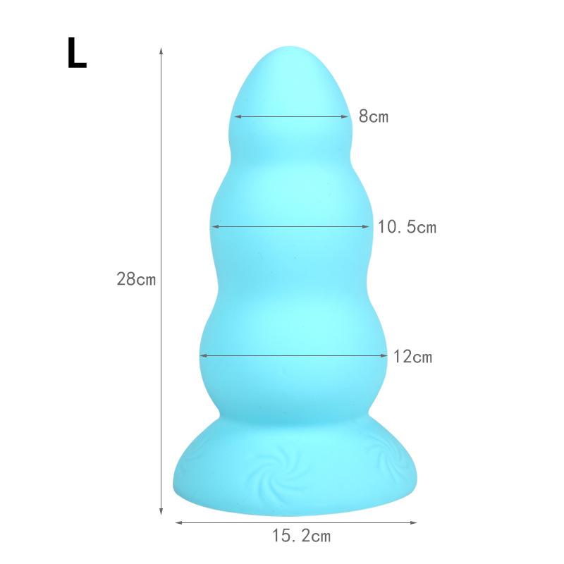 Красочный фаллоимитатор с присоской, секс-игрушки для взрослых, анальная пробка, ремешок на пенис, реалистичный член, женское доминирование, раб, БДСМ, ПВХ