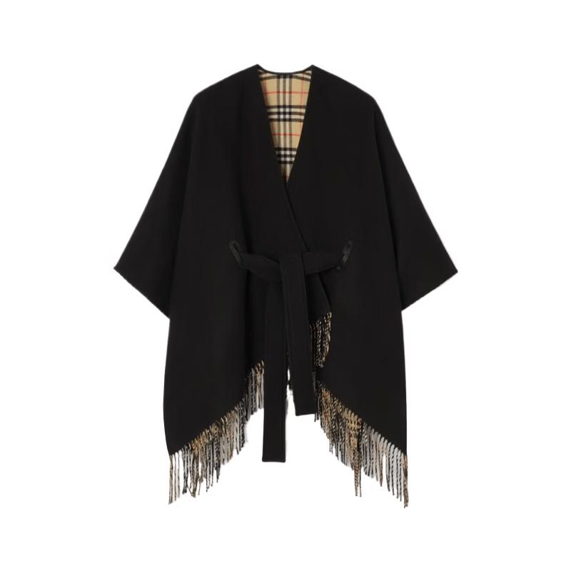 Burberry Женская шерстяная накидка-шаль Tay