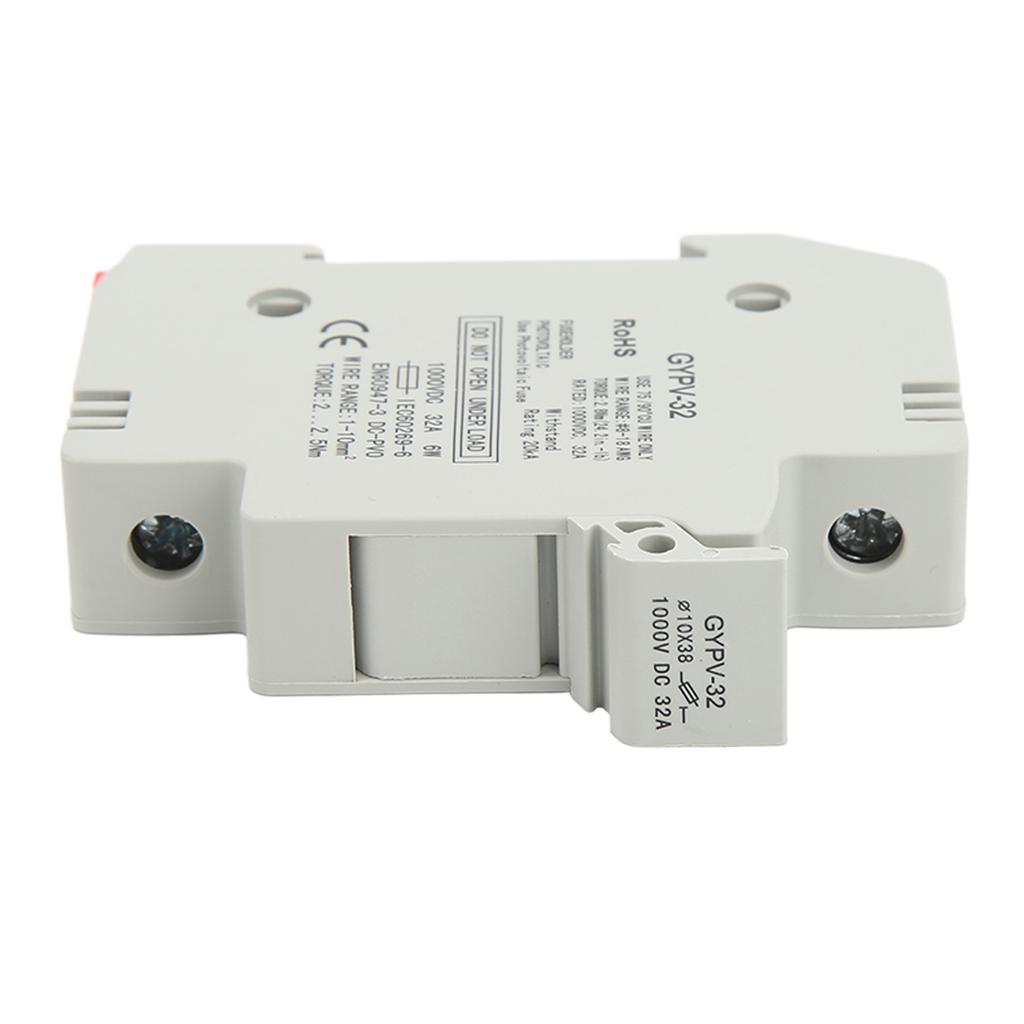 Держатель предохранителя Miniget 1P 32A, огнестойкий, основание держателя предохранителя из ПК для фотоэлектрической системы генерации электроэнергии