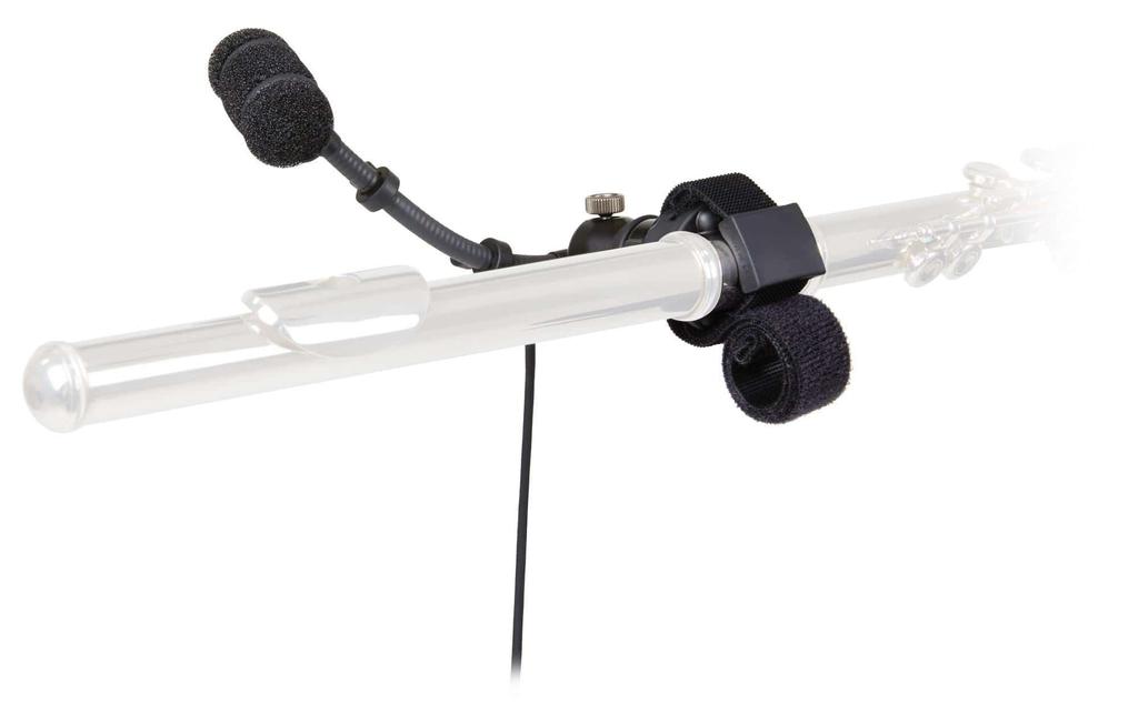 ATM350W Condenser Microphone for Recording and Clarinet Audio-Technica Instruments, Woodwinds, Flute,