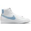 Кроссовки Blazer Mid 77 White Blue Женские Повседневные DC9265-100