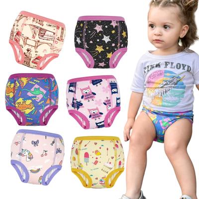 Baby Training 6 герметичный безопасный набор для обучения пользованию туалетом из прочного мягкого чистого хлопка помогает избавиться от недержания мочи 110 [MooMoo