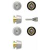 MIWA PR-LA Cylinder Lock Replacement, 2 Identical Cylinders, Includes 6 Keys, Security Lock, Entry Door Lock, MIWA (Miwa) PR-LA (DA) Type Replacement