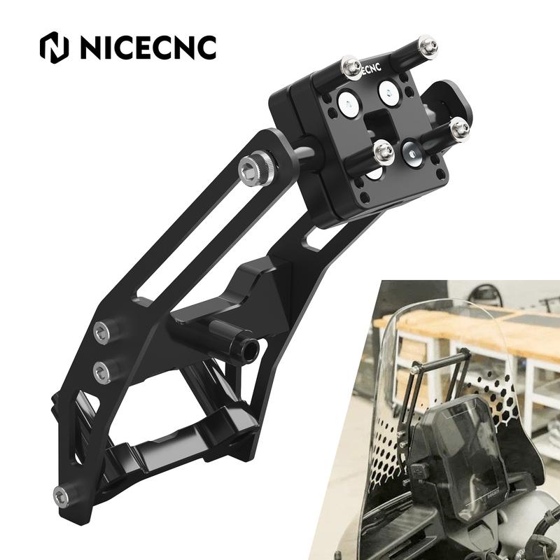 Motorcycle GPS Navigation Brackets for Ducati DesertX Desert X 2022 2023 2024 GPS Mount Bracket Holder AMPS Pattern Bracket