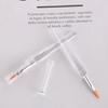 Hot sale Crystal Handle Portable Lip Brushes Lipstick  Flexible Applicator