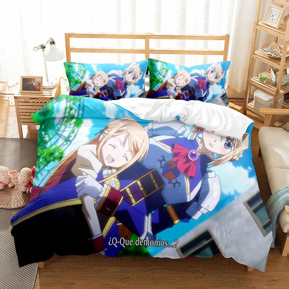 Комплект постельного белья Princess Lover Kawaii King Queen Double Full Twin Single Size Toku K Raider Комплект постельного белья