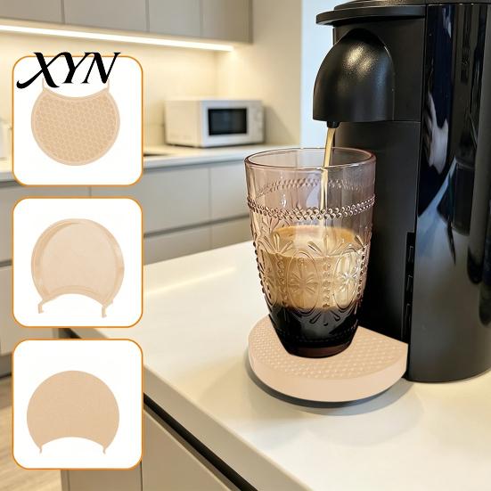 Подставка-стабилизатор для чашек, поддон для капель для кофемашины Nespresso, съемная вставка-защита от пролива с ячейками-сот, универсальные аксессуары