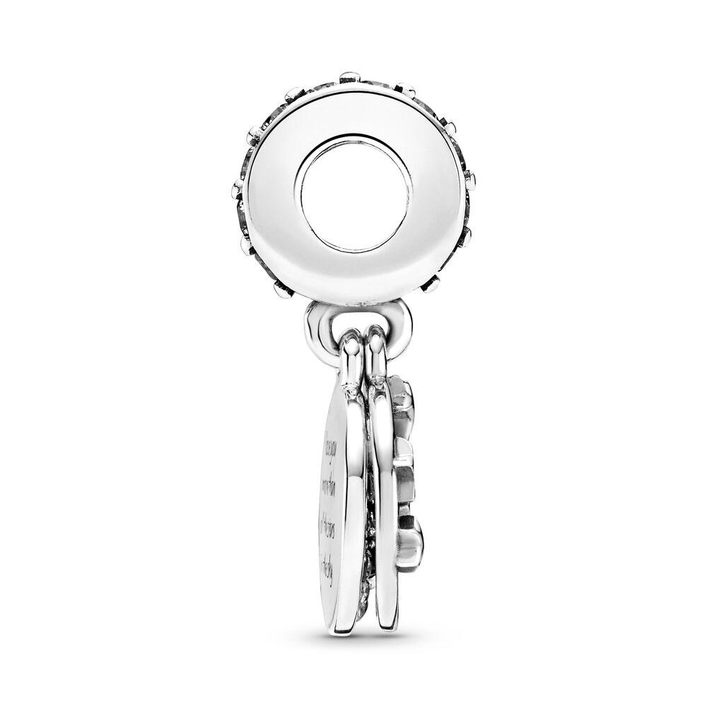 Вдохновляющие звезды, голубое ночное небо, полумесяц и звезды, подвески S925, серебро, подходят для оригинального браслета «сделай сам», подарок для женщин