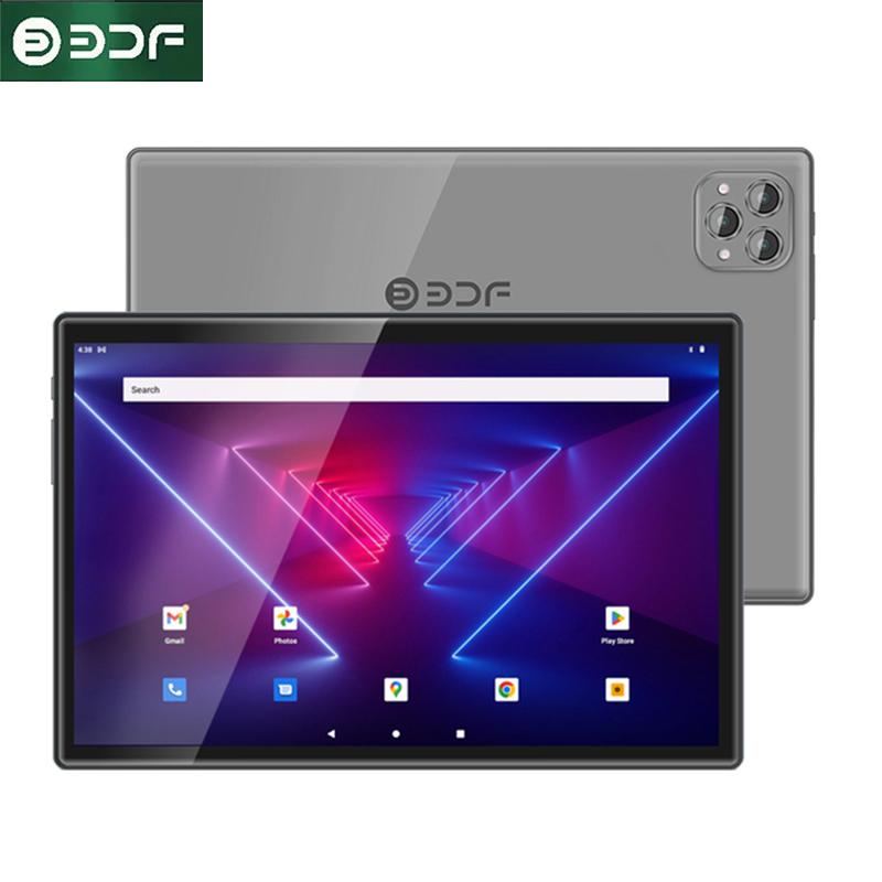 Новый 10,1-дюймовый планшетный ПК на Android 12, восьмиядерный процессор Mtk6765, 8 ГБ ОЗУ, 256 ГБ ПЗУ, 4G/5G LTE, 2.5D сенсорный экран