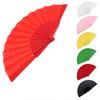 Potable Handheld Fabric Hand Folding Fan Outdoor Dancing Bridals Wedding Party