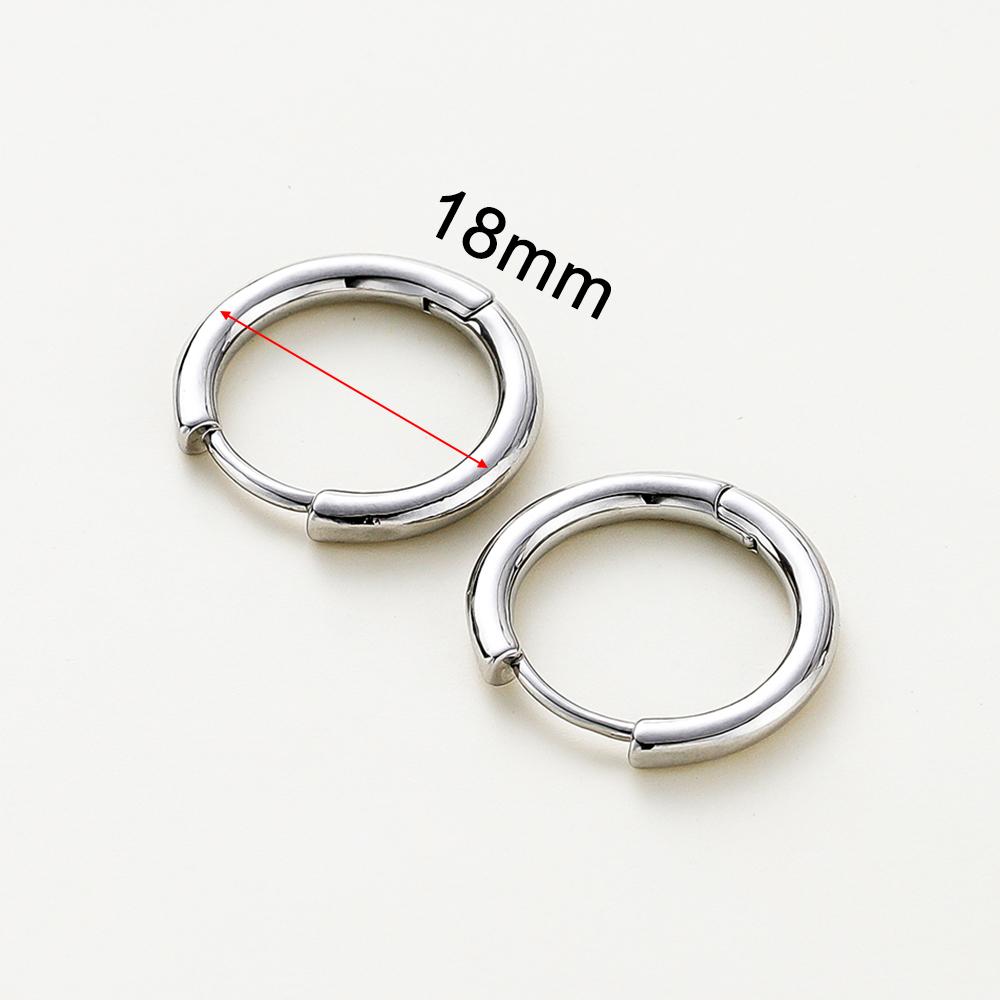 Позолоченные серьги-кольца круглые золотистые 14K 18K для женщин Корейская мода Серьги-кольца Аксессуары для украшений